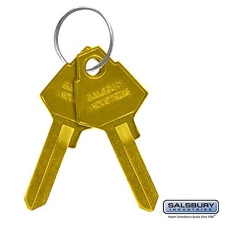 SALSBURY INDUSTRIES SalsburyIndustries 7129 Key Blanks For Key Padlocks; Box Of 50 7129